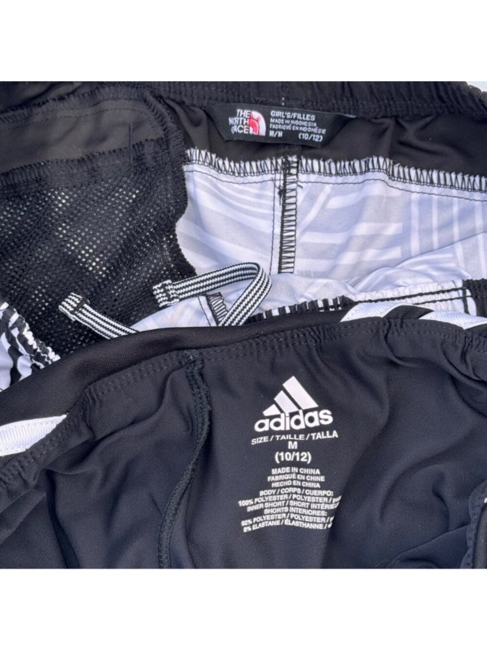 Under Armour Kid Ivivva Zella Adidas M Leggings Top Activewear Bundle School 9pc - Picture 9 of 9